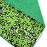 Babador Bandana - Arabescos Verde - BazarBizarro