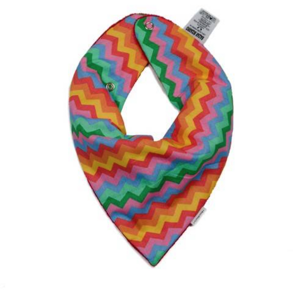 Babador Bandana - Chevron Arco-Iris - BazarBizarro