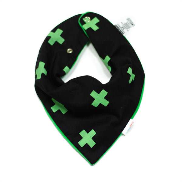 Babador Bandana - Cruzetas em Verde - BazarBizarro