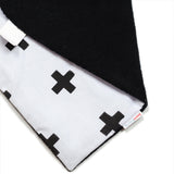 Babador Bandana - Cruzetas em Branco - BazarBizarro