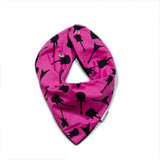 Babador Bandana - Guitarra fundo Rosa - BazarBizarro