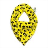 Babador Bandana - Caveirinhas Jack em Malha